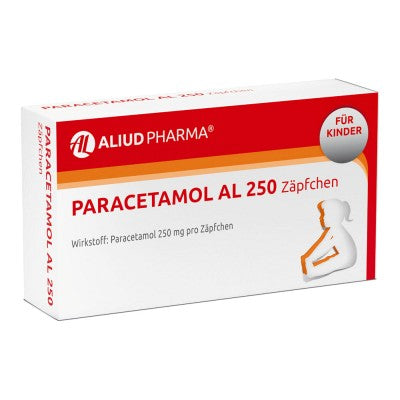 PARACETAMOL AL 250 Kleinkindersuppositorien