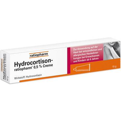 HYDROCORTISON-ratiopharm 0,5% Creme - bei entzündlichen und allergischen Hauterkrankungen