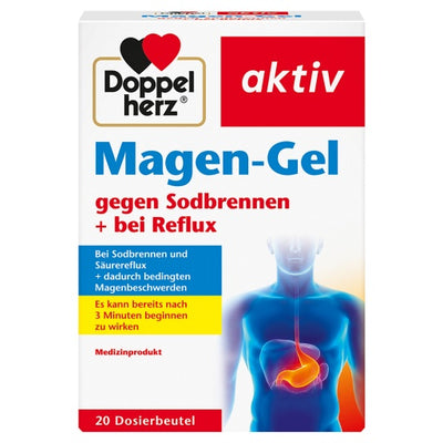 DOPPELHERZ Magen-Gel gegen Sodbrennen+bei Reflux