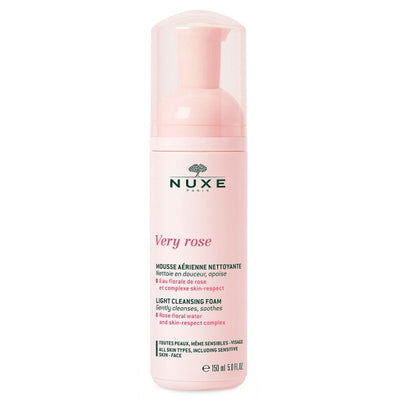 NUXE® Very Rose beruhigender Reinigungsschaum zur sanften Gesichtsreinigung empfindlicher Haut