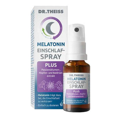 DR.THEISS Melatonin Sleep Spray Plus - fall asleep quickly and sleep through the night