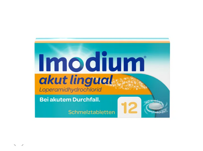 IMODIUM® akut lingual Schmelztabletten bei akutem Durchfall