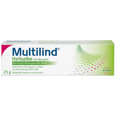 MULTILIND Heilsalbe mit Nystatin und Zinkoxid