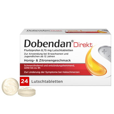 DOBENDAN Direkt Flurbiprofen 8,75 mg Lutschtabletten