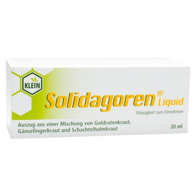 SOLIDAGOREN Liquid kann dazu beitragen, eine normale Harnfunktion aufrechtzuerhalten und das Wohlbefinden der Harnwege zu unterstützen.
