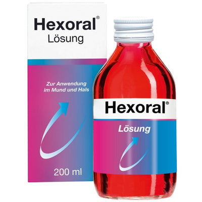 Hexoral® Lösung bei Entzündungen im Mundraum