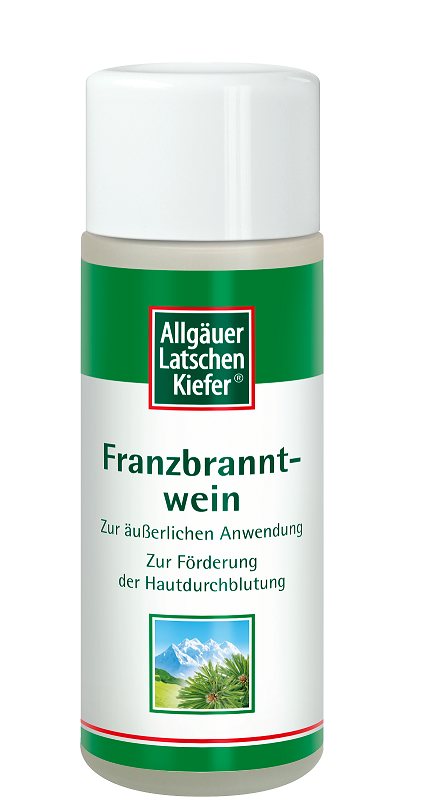Allgäuer Latschenkiefer® Franzbranntwein - zur Förderung der Hautdurchblutung