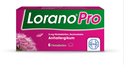 LORANOPRO 5 mg Filmtabletten - Die Power-Allergietablette