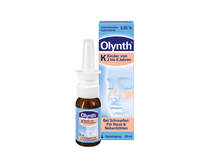 Olynth® 0,05% Nasenspray für Kinder von 2 bis 6 Jahren – 10 ml Nasenspray