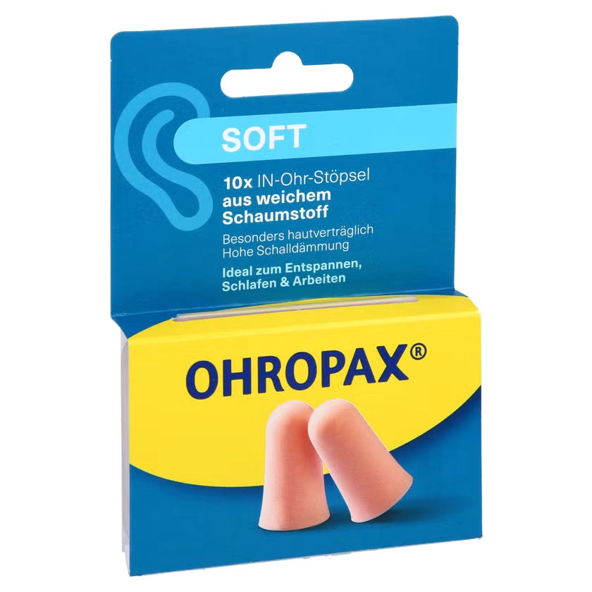 OHROPAX soft Schaumstoff-Stöpsel - 10 Stück
