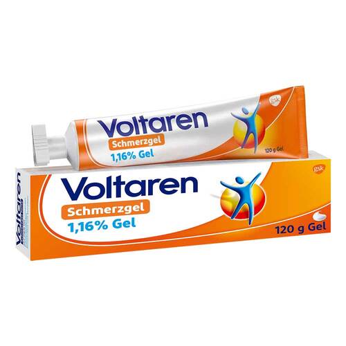 Voltaren Schmerzgel 11,6 mg/g bei Muskel- und Rückenschmerzen