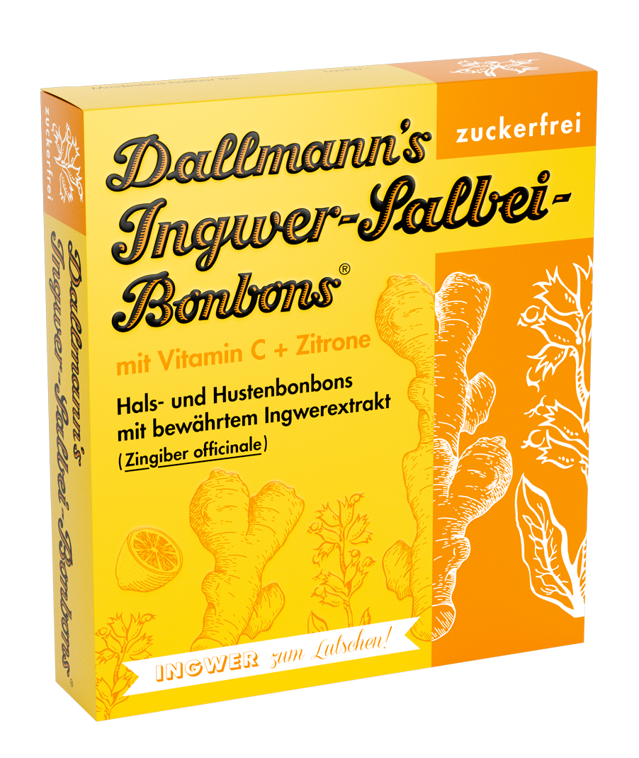 Dallmann's Ingwer-Salbei Bonbons (37 g)