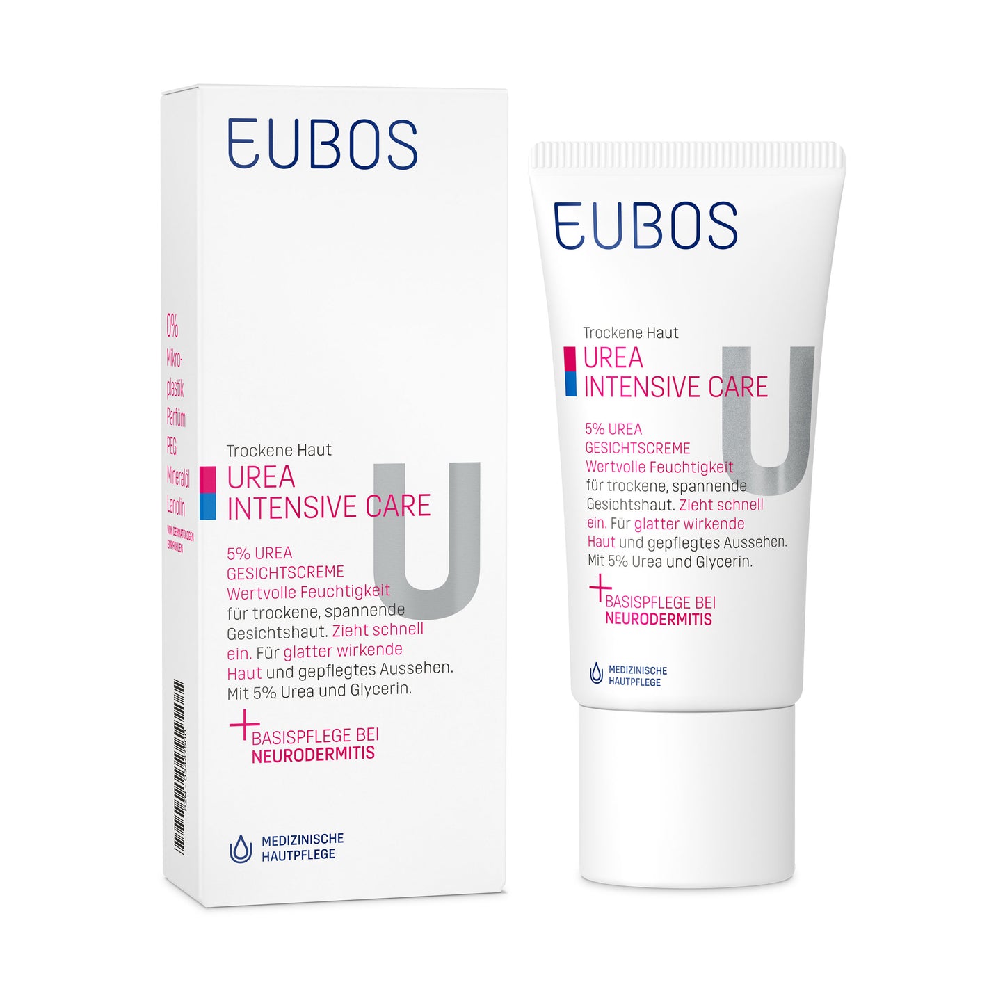 EUBOS UREA INTENSIVE CARE 5% UREA GESICHTSCREME - 50ml